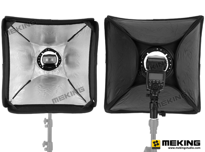 E60*60機頂閃光燈柔光箱 便攜式柔光罩，功能全面的攝影附件解析